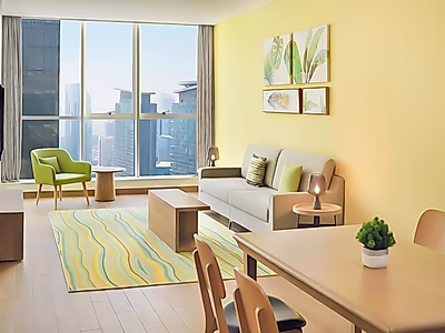 Short-Stay Available! | Stylish 1BR Retreat in Premium Building | West Bay