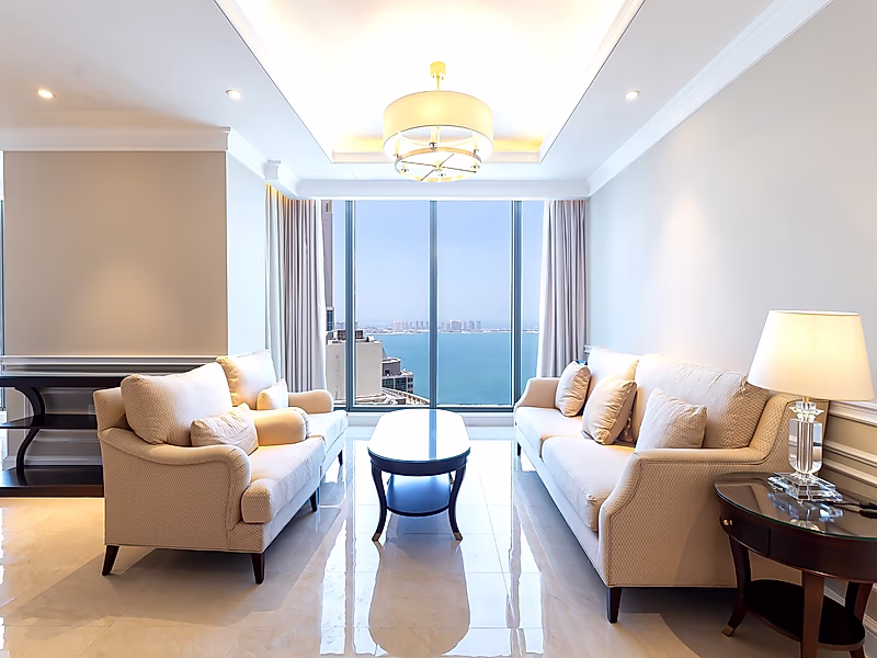 Furnished 2-Bedroom Apartment in West Bay | All Inclusive | Brand New - Photo 3