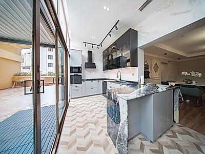 MODERN UPGRADED 2 MASTER BEDROOM + OFFICE + MAID | SPACIOUS TERRACE | PRIME OPPORTUNITY