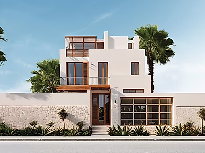 شقة فاخرة مكونة من 6 غرف نوم وأكثر