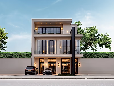 شقة فاخرة مكونة من 6 غرف نوم وأكثر