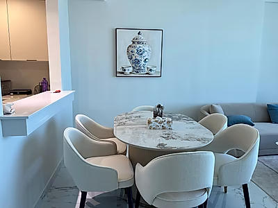 شقة معاصرة بغرفة نوم واحدة | تشطيب استثنائي