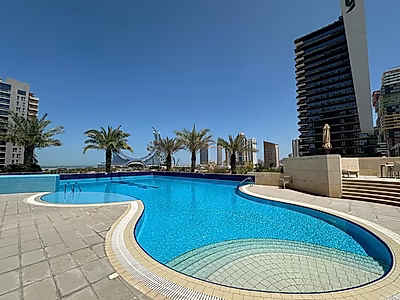 شقة أنيقة بغرفة نوم واحدة بتشطيبات فاخرة