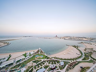 عرض جديد!! | غرفة نوم واحدة مخدومة بالكامل | دخول للشاطئ | ووترفرونت