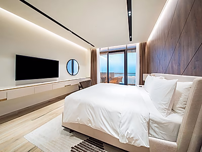 عرض جديد!! | غرفة نوم واحدة مخدومة بالكامل | دخول للشاطئ | ووترفرونت