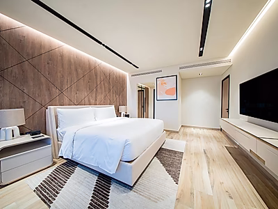 عرض جديد!! | غرفة نوم واحدة مخدومة بالكامل | دخول للشاطئ | ووترفرونت