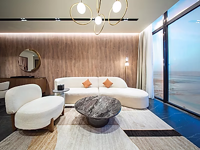 عرض جديد!! | غرفة نوم واحدة مخدومة بالكامل | دخول للشاطئ | ووترفرونت