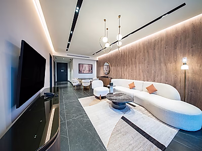 عرض جديد!! | غرفة نوم واحدة مخدومة بالكامل | دخول للشاطئ | ووترفرونت