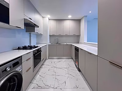 شقة معاصرة بغرفة نوم واحدة | تشطيب استثنائي