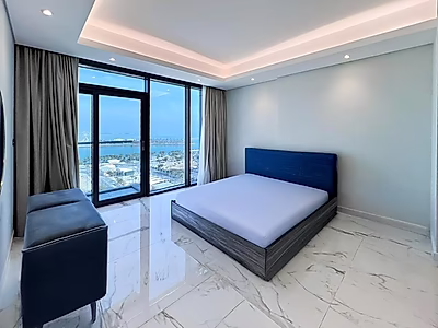 شقة معاصرة بغرفة نوم واحدة | تشطيب استثنائي