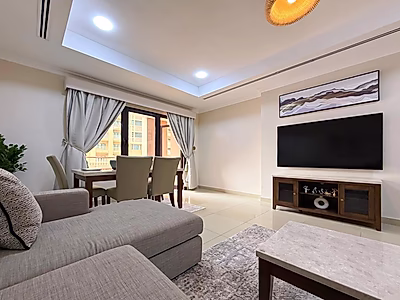 BILLS INCLUDED | FF Newly Renovated 1 Bedroom Apartment | Largest terrace | Porto Arabia, The Pearl