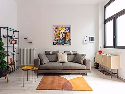 شقة أنيقة بتصميم مصمم في الطابق الأرضي مع إمكانية الوصول إلى فناء خاص - منطقة سيتي لايف، ميلانو