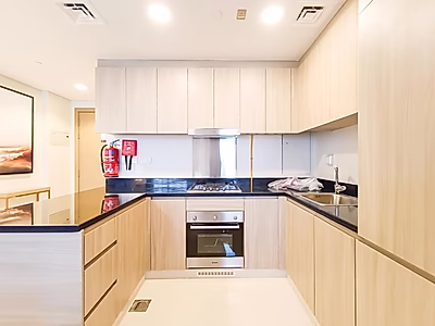 شقة أنيقة بغرفتين بتصميم عصري