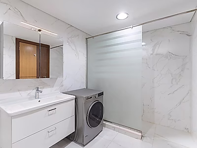 شقة أنيقة بغرفة نوم واحدة مع لمسة عصرية