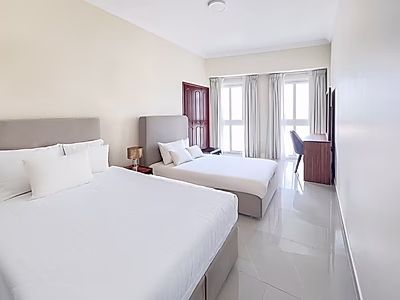 Fully Furnished 4BR + office | Partial Sea View | Bills Included