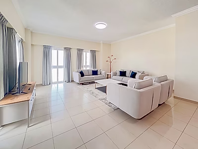 Fully Furnished 4BR + office | Partial Sea View | Bills Included