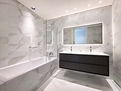 شقة فسيحة ذات ديكورات أنيقة