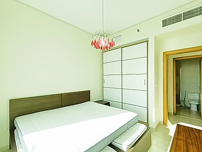 شقة أنيقة بغرفتي نوم بتشطيبات رائعة