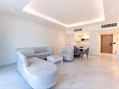 العيش الفاخر | شقة رائعة مكونة من غرفتي نوم مع إطلالة على البحر