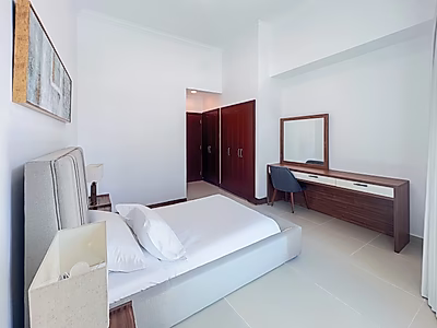 شقة مفروشة بالكامل بغرفتي نوم مع فواتير مشمولة