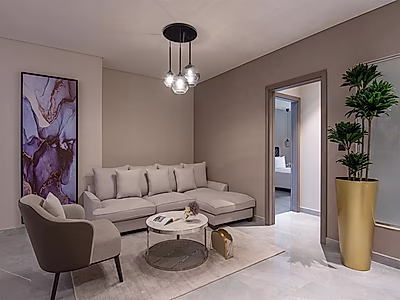 ملاذ فاخر بغرفتي نوم مع أناقة عصرية