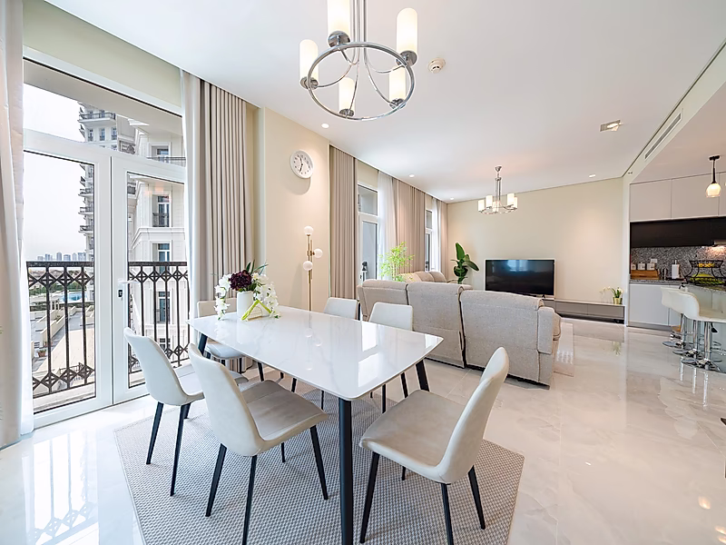PAYMENT PLAN | Upgraded | Sea view Furnished 2 + Maid | The Pearl - Photo 5