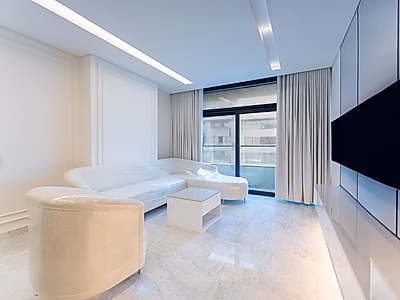 شقة فاخرة بغرفتين تشطيب رائع