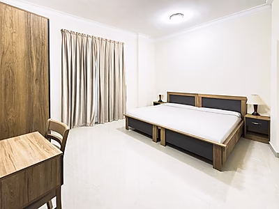 ملاذ عصري بغرفتين | مثالي للعائلات