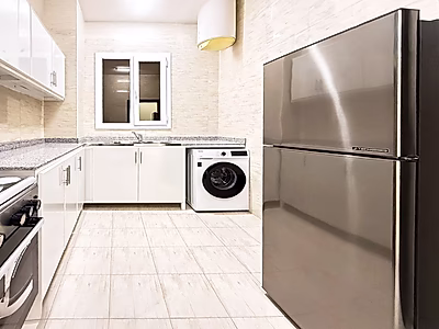 ملاذ عصري بغرفتين | مثالي للعائلات