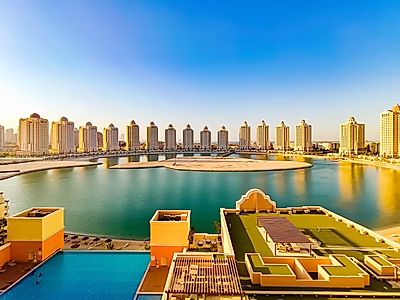 إطلالة مذهلة على المارينا | شقة مفروشة بغرفة نوم واحدة | المتحدة