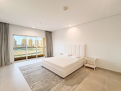 إطلالة مذهلة على المارينا | شقة مفروشة بغرفة نوم واحدة | المتحدة