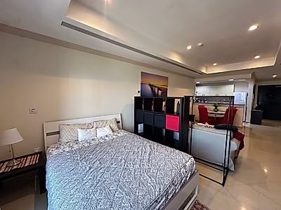 استوديو مميز بإطلالة رائعة في طابق مرتفع – فرصة استثمارية مثالية