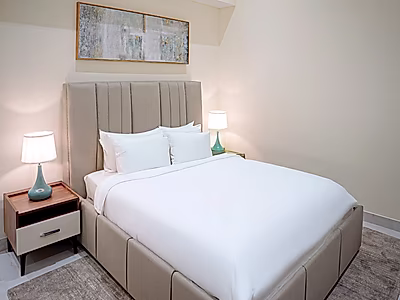 شقة فاخرة وجديدة 3 غرف نوم | قرية جياردينو