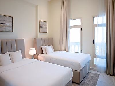 شقة فاخرة وجديدة 3 غرف نوم | قرية جياردينو