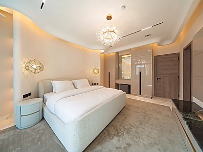 فيلا عصرية | ٥ غرف نوم + خادمة + سائق + مخزن | مفروشة بالكامل | سند ملكية جاهز