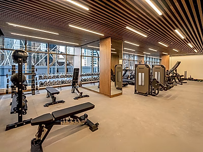 شقة فاخرة من غرفتين في الخليج الغربي: ملاذ حضري عصري