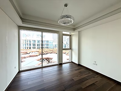 شقة فاخرة غرفتين + غرفة خادمة | كريستال ريزيدنس – جزيرة جيوان | إطلالة بحرية | تشطيبات فاخرة جداً