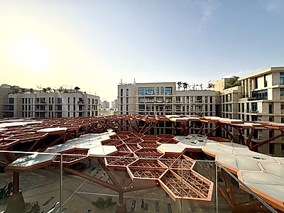 شقة فاخرة غرفتين + غرفة خادمة | كريستال ريزيدنس – جزيرة جيوان | إطلالة بحرية | تشطيبات فاخرة جداً