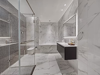 شقة أنيقة بغرفة نوم واحدة بتشطيبات فاخرة