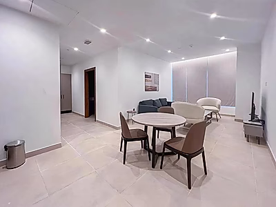 شقة أنيقة بغرفة نوم واحدة مع لمسة فاخرة