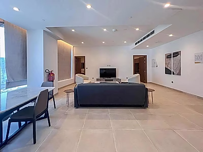 شقة أنيقة بغرفة نوم واحدة مع لمسة فاخرة