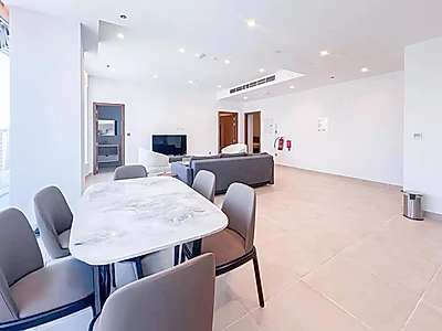 شقة أنيقة بغرفة نوم واحدة مع لمسة فاخرة