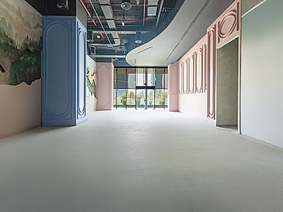 مساحة تجارية مميزة بسقف مرتفع | 297 متر مربع | لوسيل مارينا