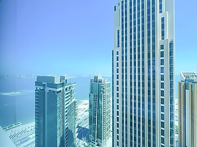 شقة 3 غرف نوم مفروشة في خليج الغرب | تشمل الخدمات