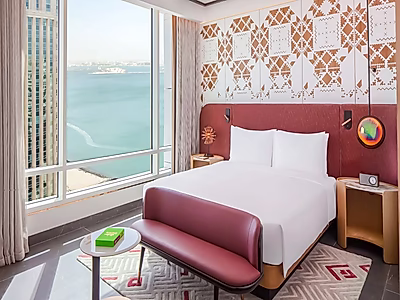 سعر مميز! | جناح غرفة نوم واحدة فندقي 5 نجوم | الخليج الغربي