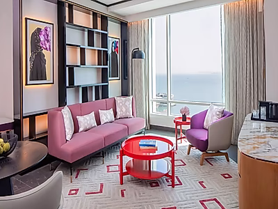 سعر مميز! | جناح غرفة نوم واحدة فندقي 5 نجوم | الخليج الغربي