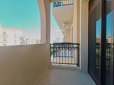 شقة فاخرة بغرفة نوم واحدة مع شرفة في داماك بيازا، لوسيل فوكس هيلز، قطر