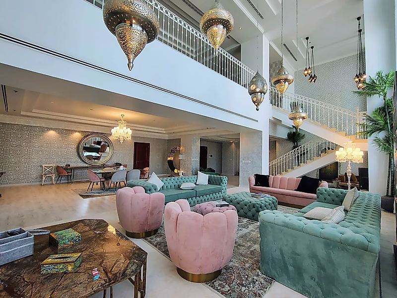 Exquisite 4BR+Maid Penthouse With Panoramic Views In Porto Arabia - The Pearl - Photo 1