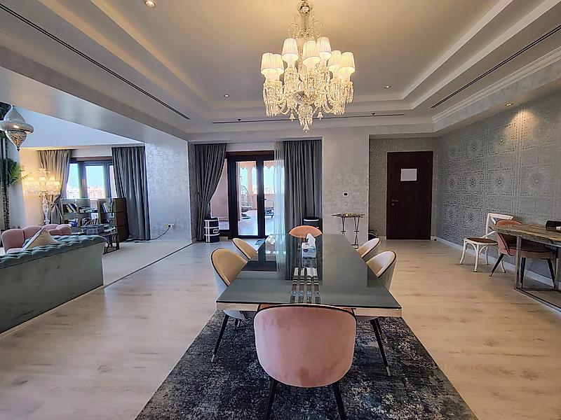 Exquisite 4BR+Maid Penthouse With Panoramic Views In Porto Arabia - The Pearl - Photo 3