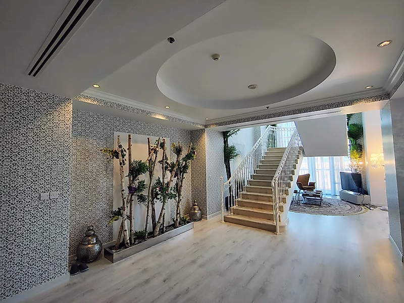 Exquisite 4BR+Maid Penthouse With Panoramic Views In Porto Arabia - The Pearl - Photo 4